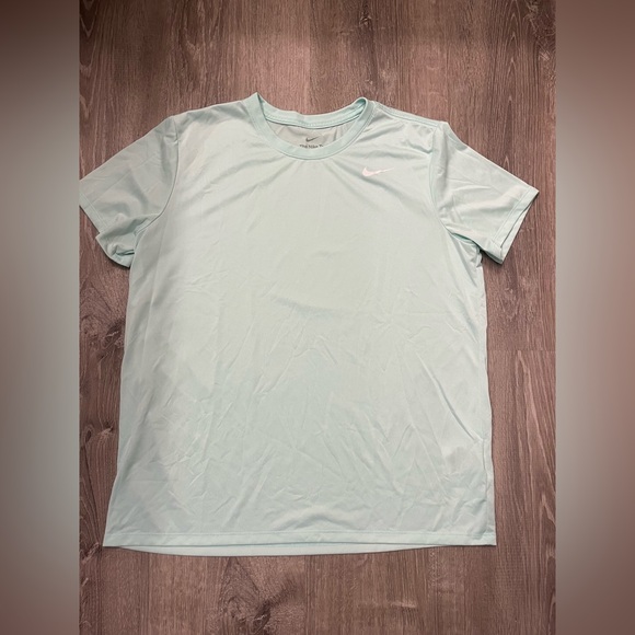 Nike Tops - Women's Nike Light Green Dri-fit Tee- Size Large- New Without Tags